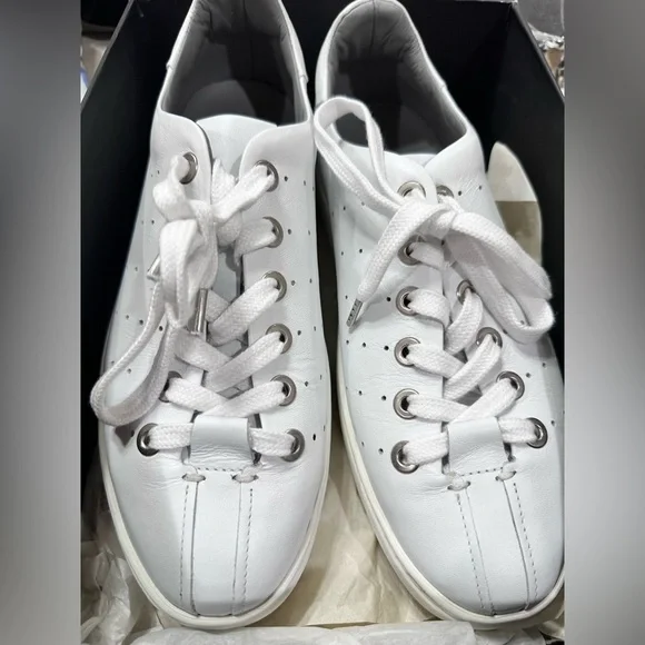 Rag & Bone Women's White Sneakers 41 US 11 - Picture 2 of 6